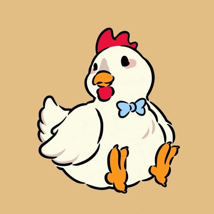 ảnh con gà chibi đẹp