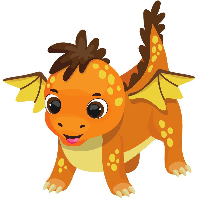 ảnh con rồng chibi cute