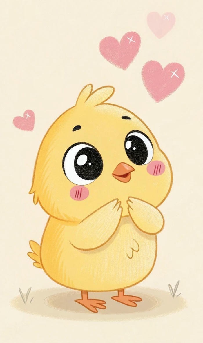 ảnh con vật chibi siêu đáng yêu