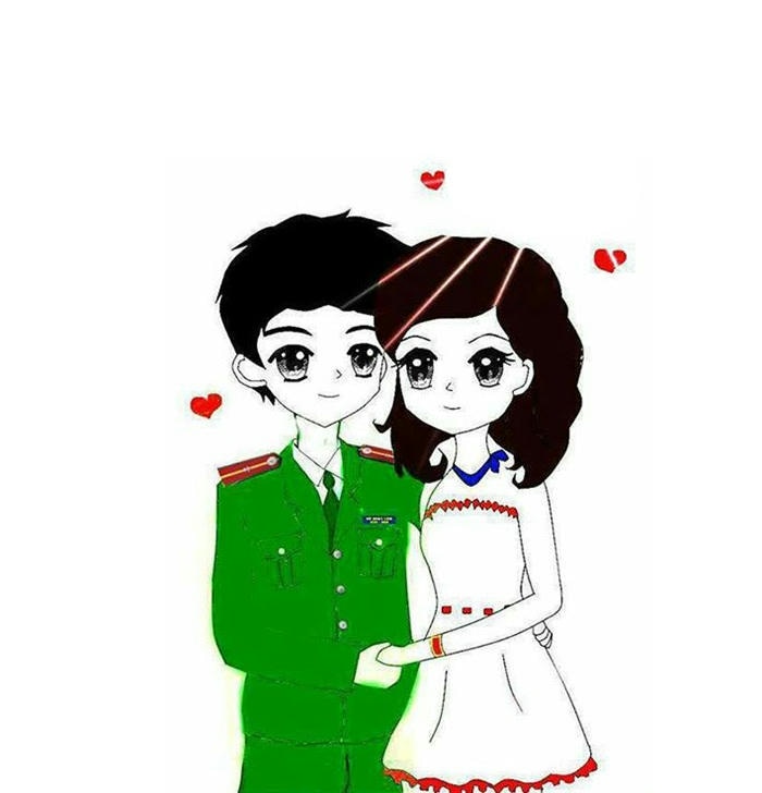 ảnh công an chibi đáng yêu