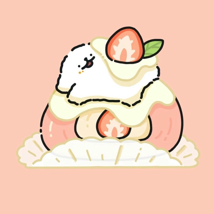 ảnh đồ ăn chibi cute