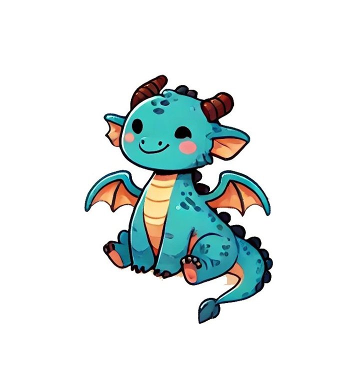 ảnh dragon chibi cực đáng yêu