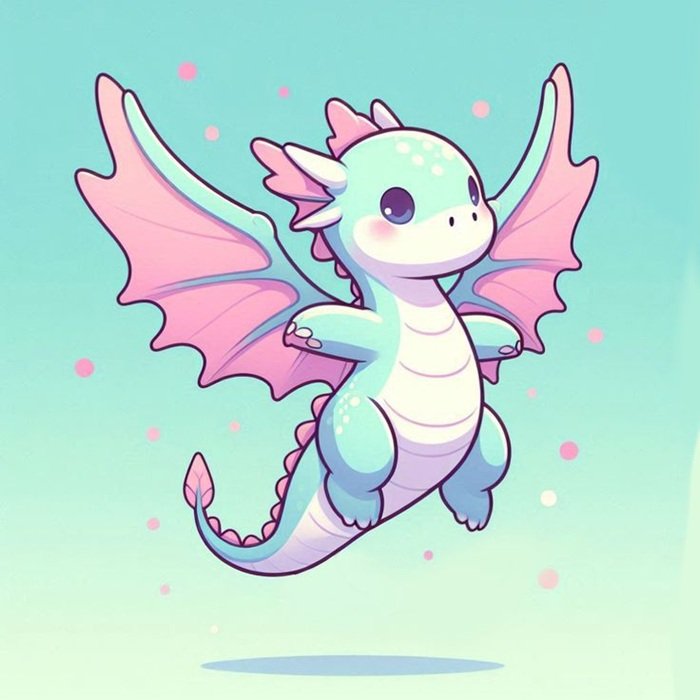 ảnh dragon chibi cực đẹp