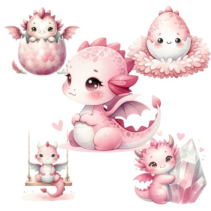 ảnh dragon chibi dễ thương