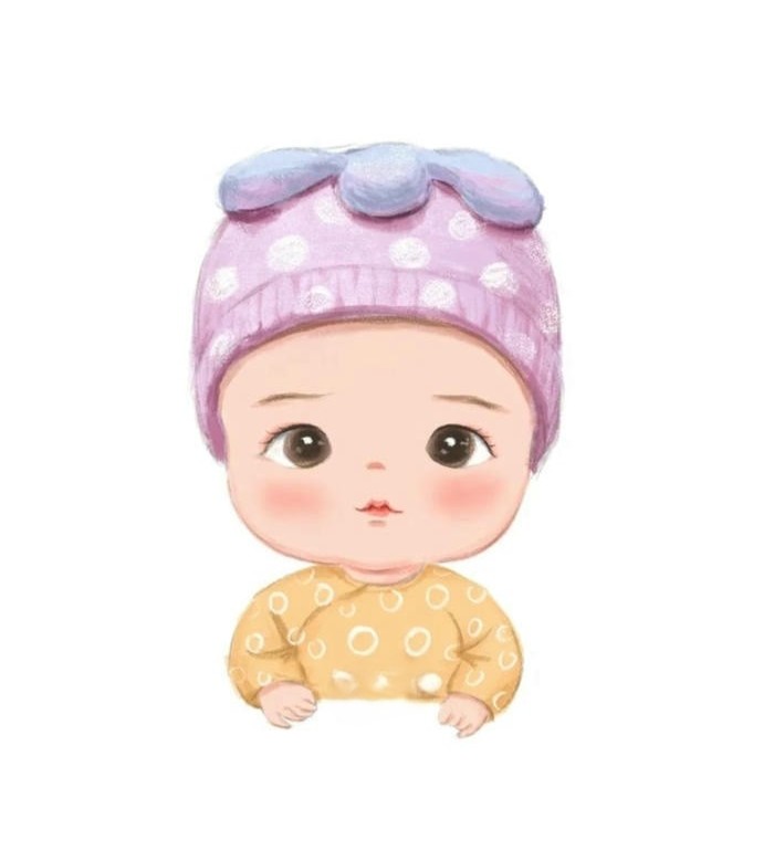 ảnh em bé chibi