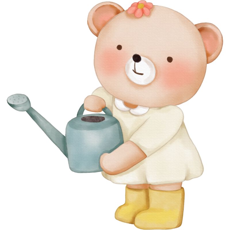 ảnh gấu chibi cute