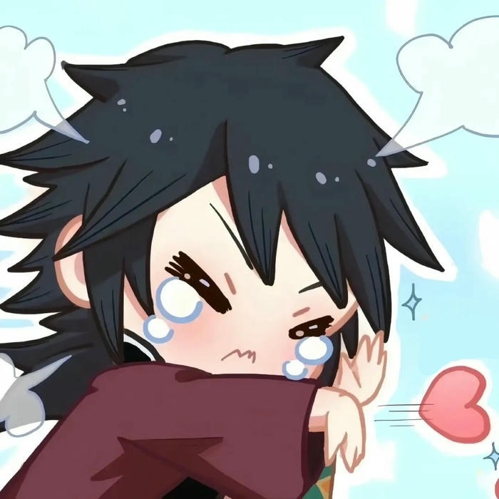 ảnh giyuu chibi đáng yêu