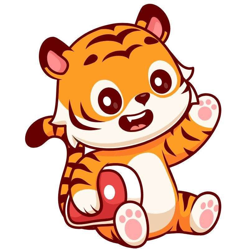 ảnh hổ chibi đẹp nhất