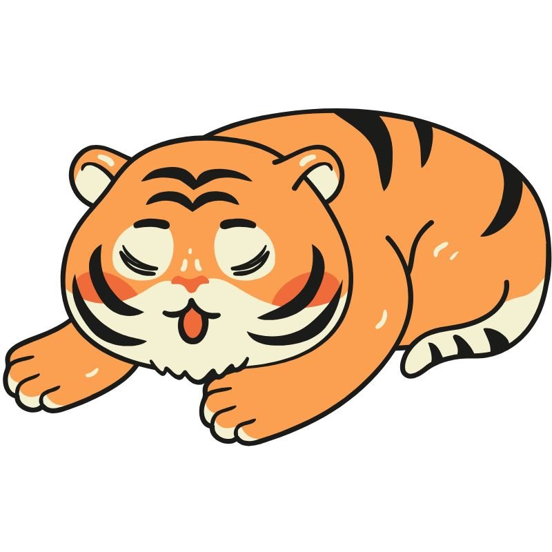 ảnh hổ chibi