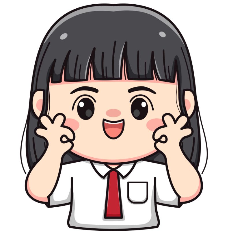 ảnh học sinh chibi đẹp