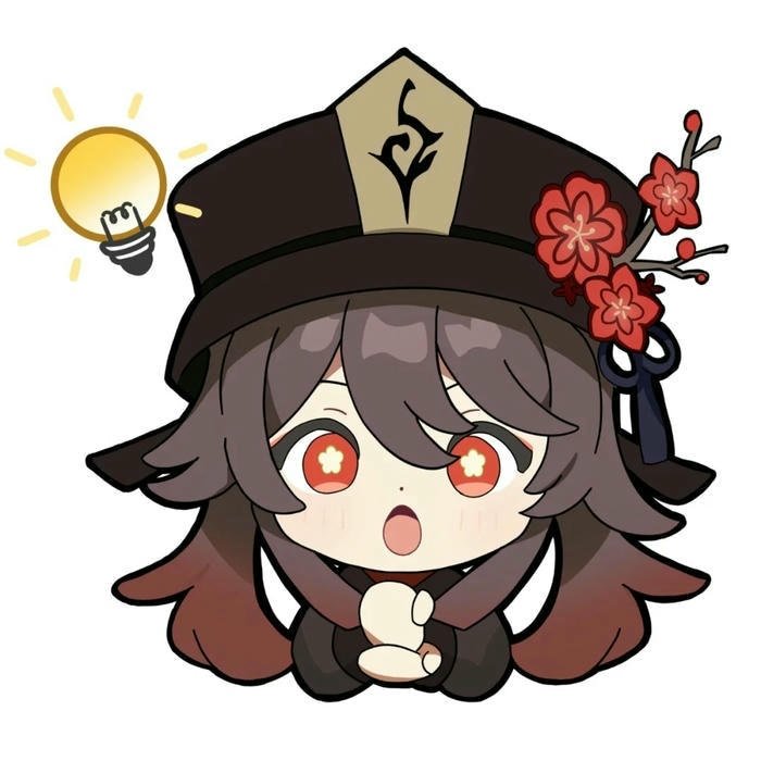 ảnh hutao chibi cute
