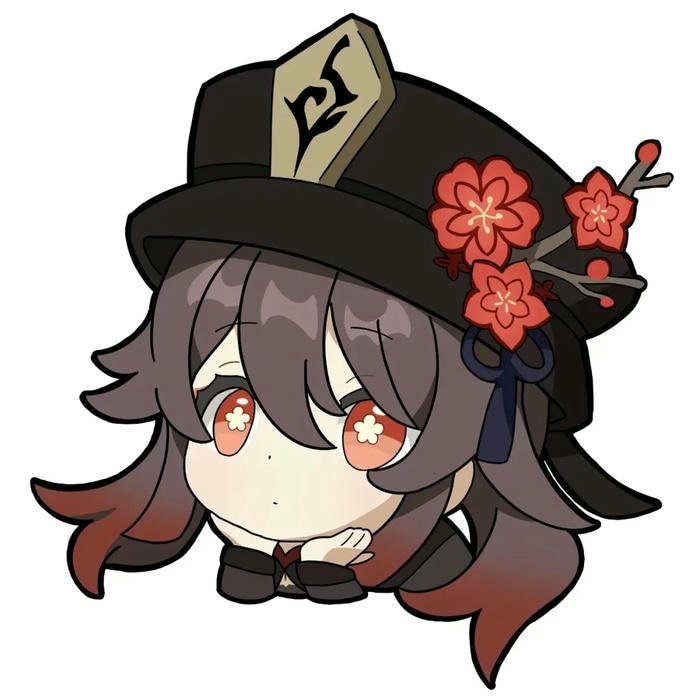 ảnh hutao chibi đáng yêu