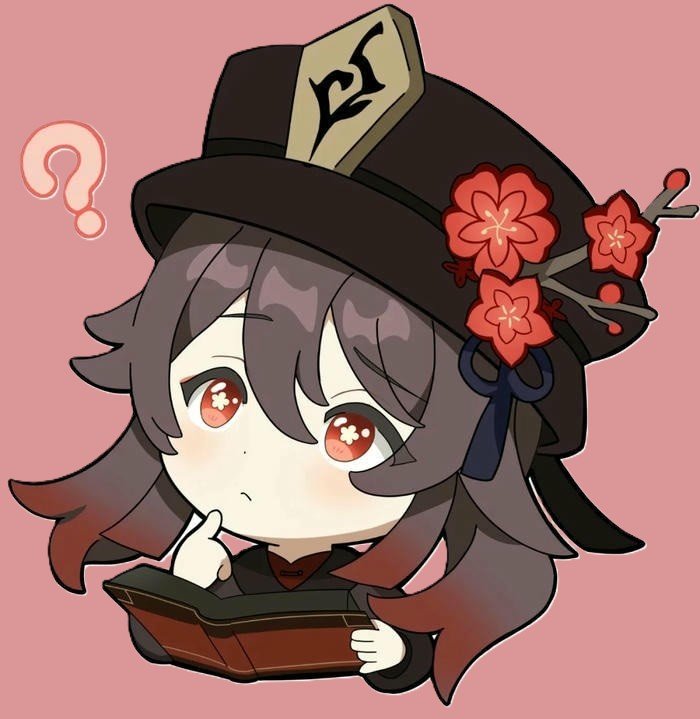 ảnh hutao chibi xinh