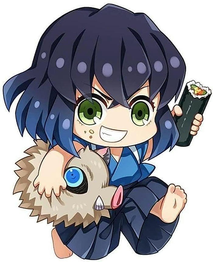 ảnh inosuke chibi đáng yêu nhất