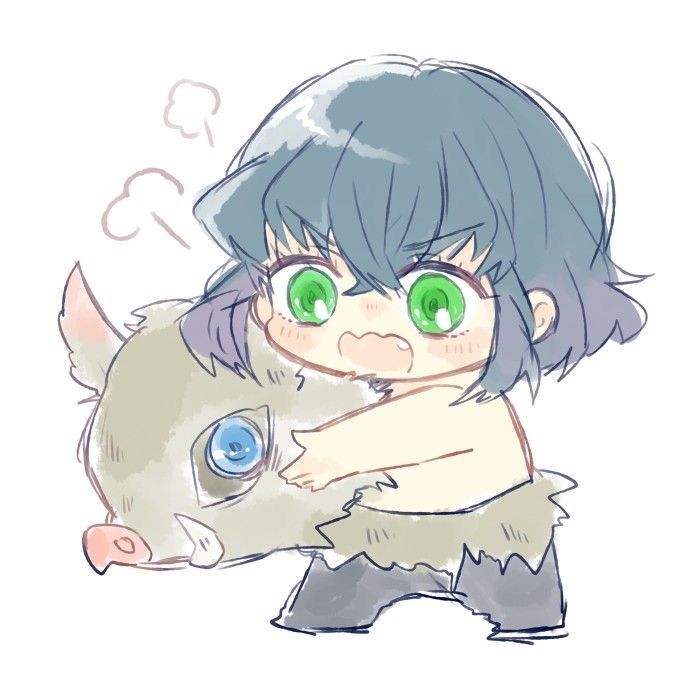 ảnh inosuke chibi siêu cute