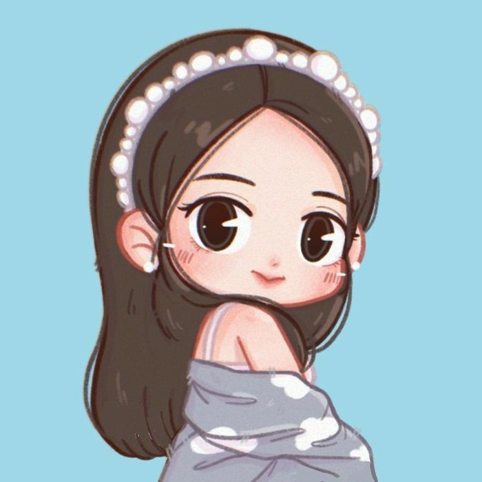 ảnh jisoo chibi xinh đẹp