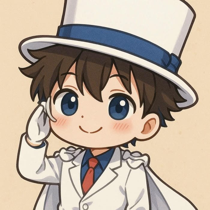 ảnh kaito kid chibi đáng yêu