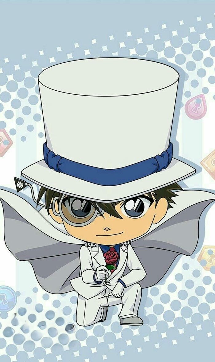 ảnh kaito kid chibi đẹp