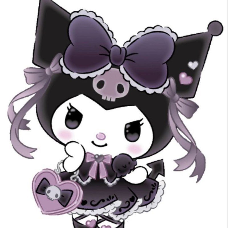 ảnh kuromi anime chibi dễ thương