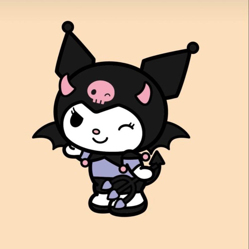 ảnh kuromi anime chibi đẹp