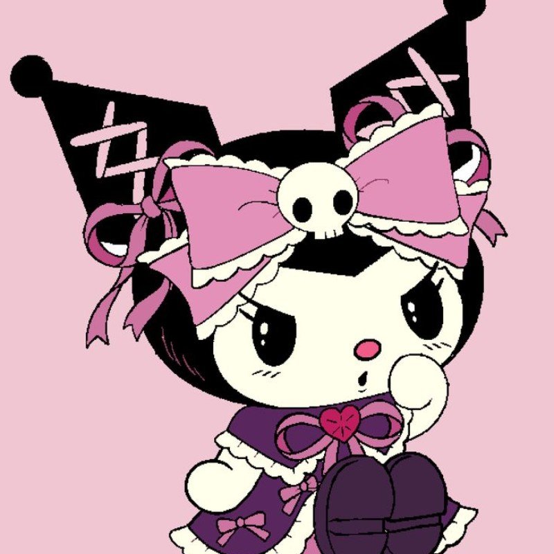 ảnh kuromi anime chibi siêu đẹp