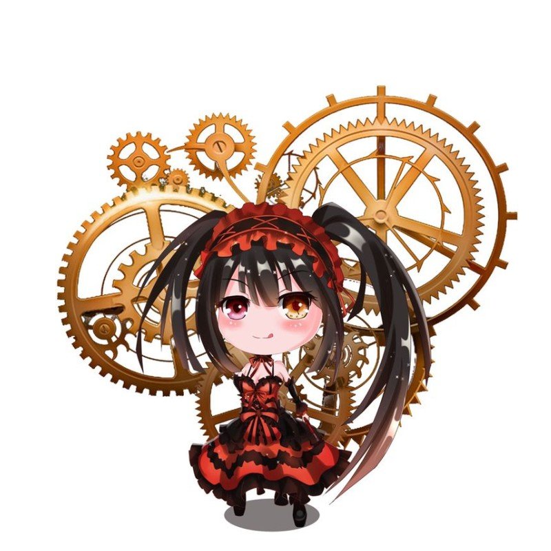 ảnh kurumi chibi đáng yêu nhất