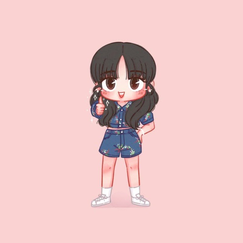ảnh lisa chibi đẹp