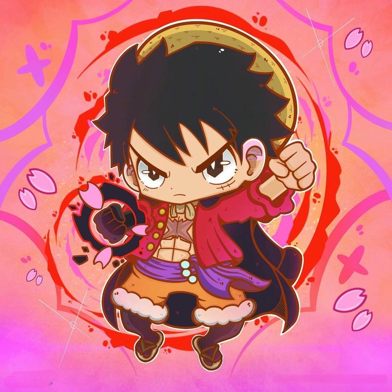 ảnh luffy chibi 4k