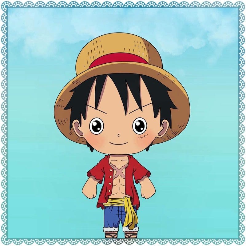 ảnh luffy chibi đẹp