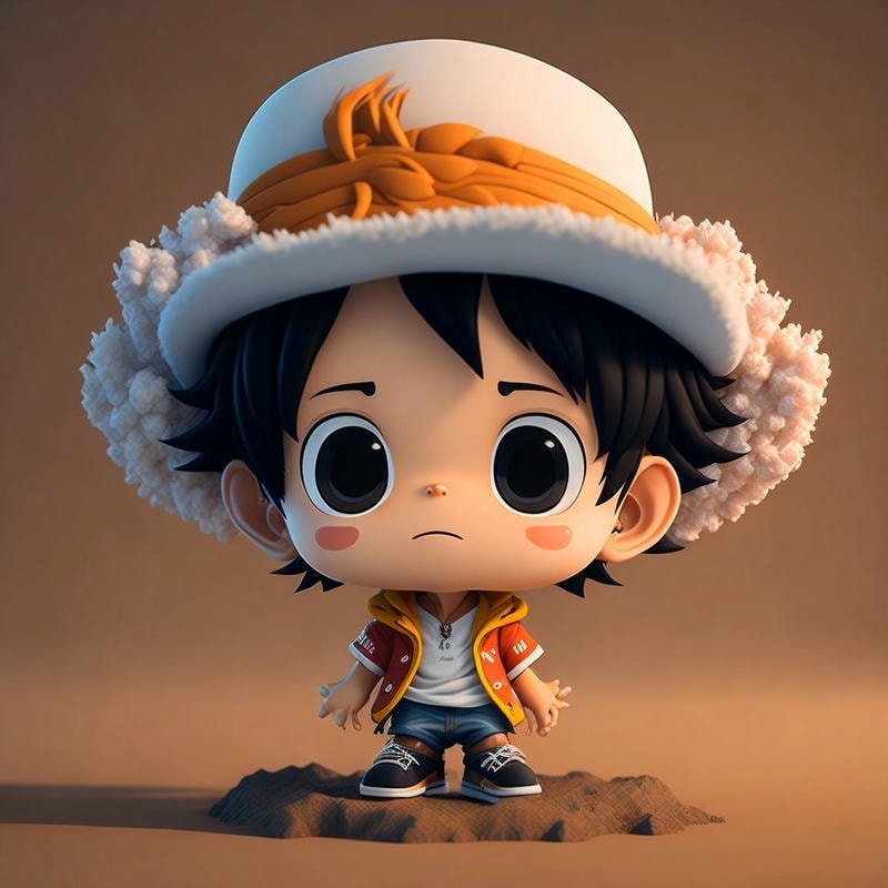 ảnh luffy chibi siêu đẹp