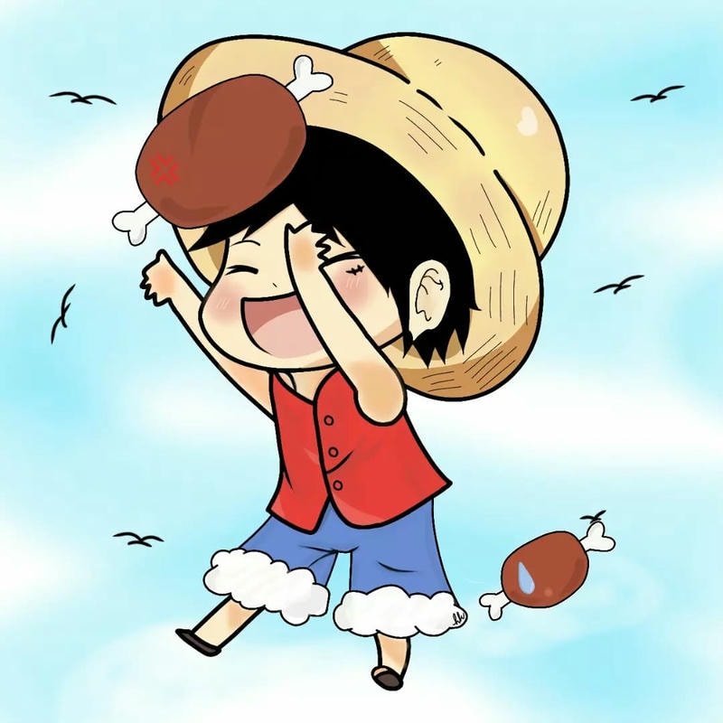 ảnh luffy chibi