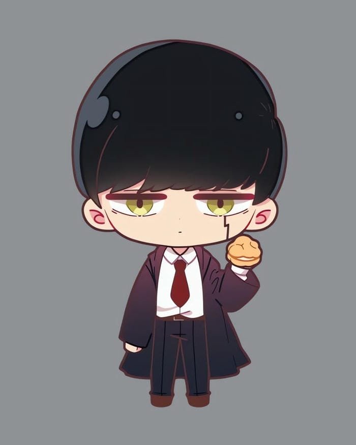 ảnh mashle chibi cute