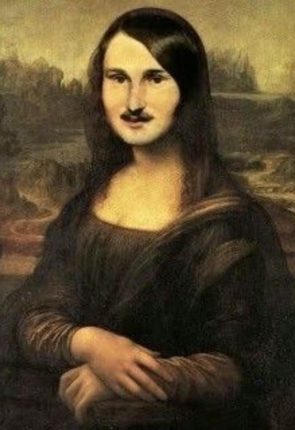 ảnh meme hitler chế monalisa