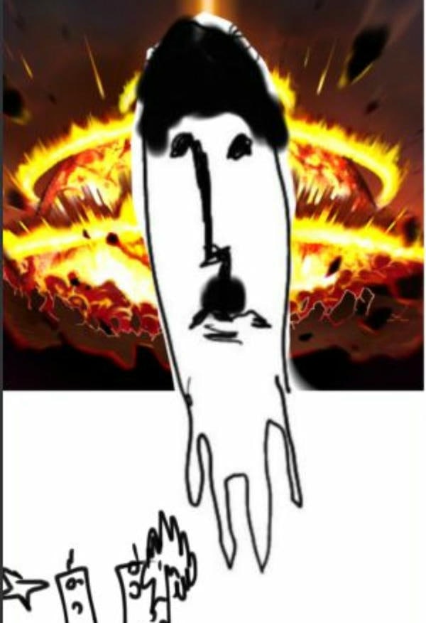 ảnh meme hitler hình vẽ
