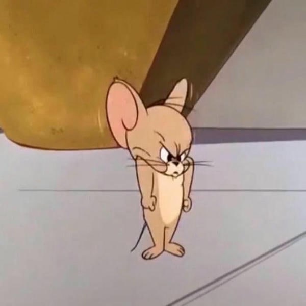 ảnh meme tom and jerry giận