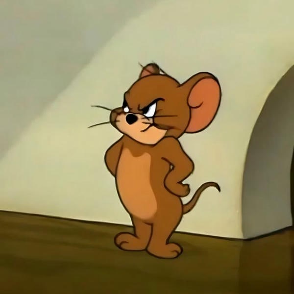 ảnh meme tom and jerry nhây