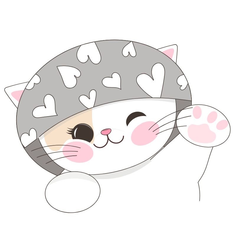 ảnh mèo chibi đẹp