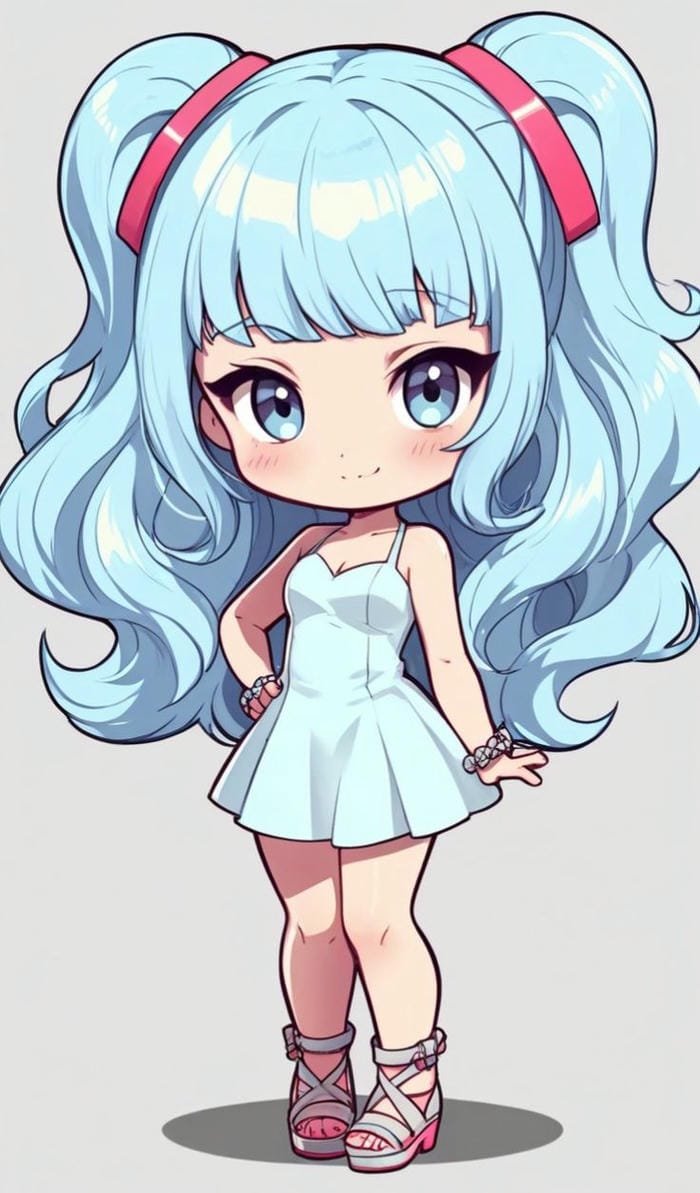 ảnh miku chibi siêu dễ thương