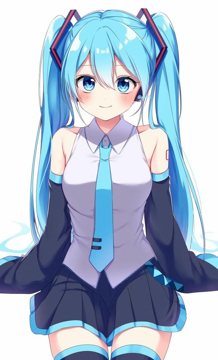 ảnh miku chibi siêu đẹp