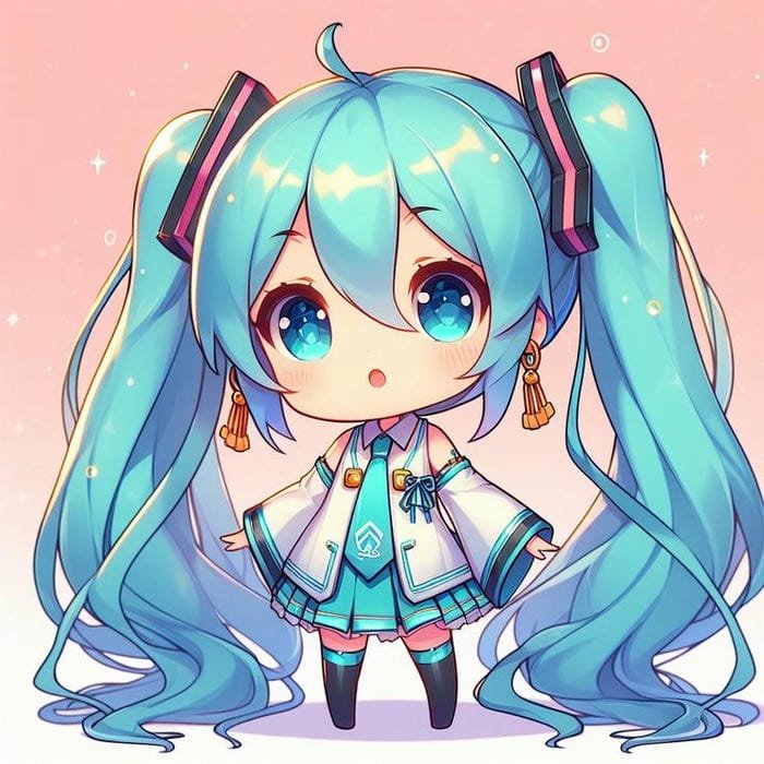 ảnh miku chibi