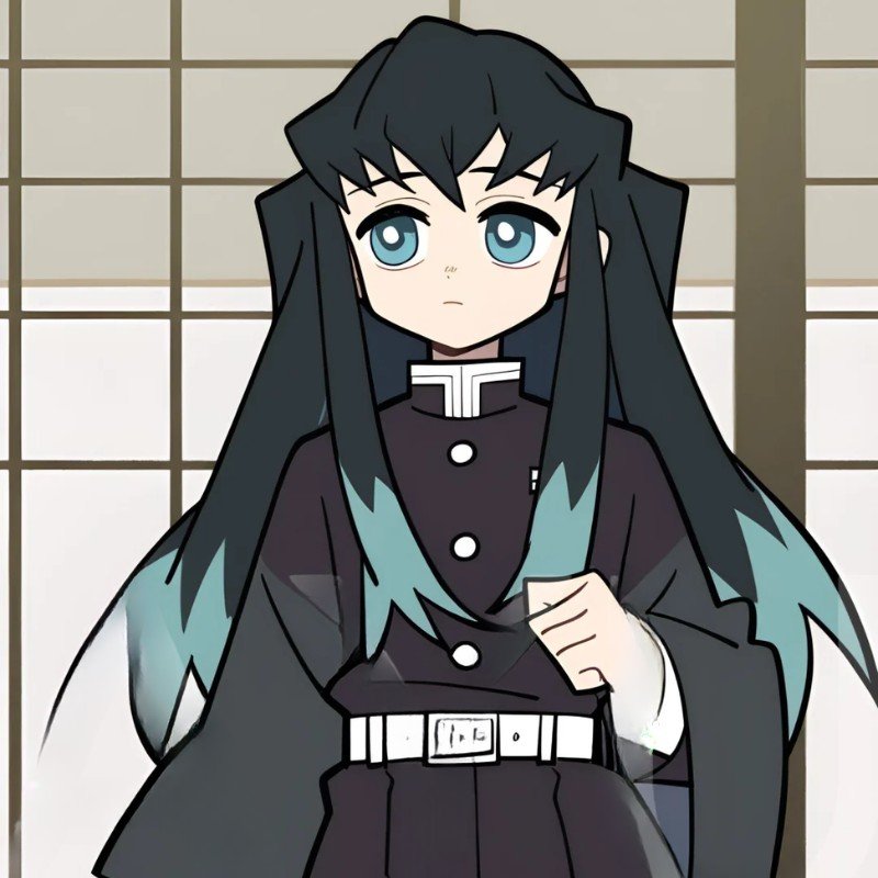 ảnh muichiro chibi cute