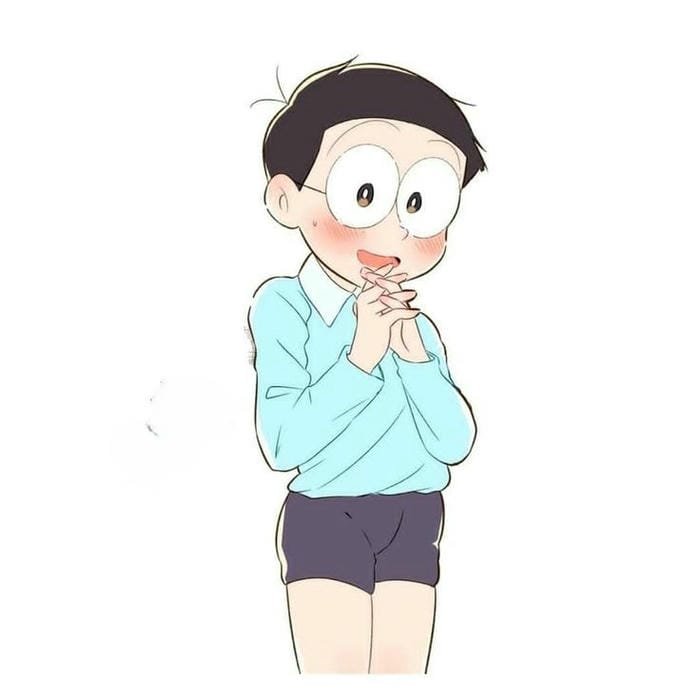 ảnh nobita cute chibi đáng yêu