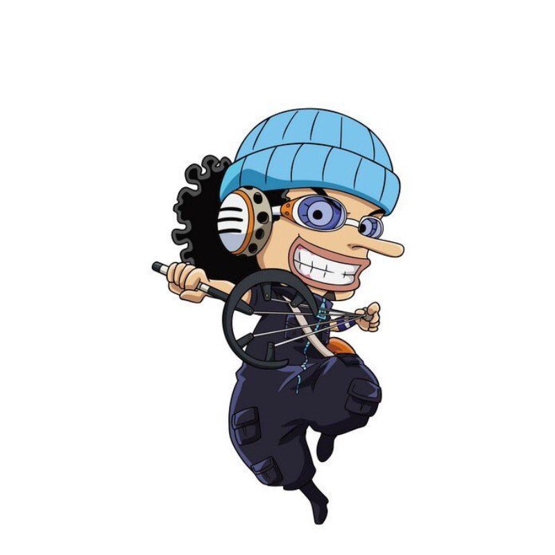 ảnh one piece chibi cười nhe răng