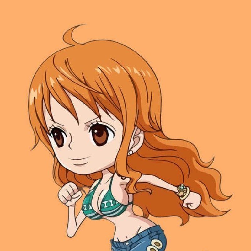 ảnh one piece chibi nami