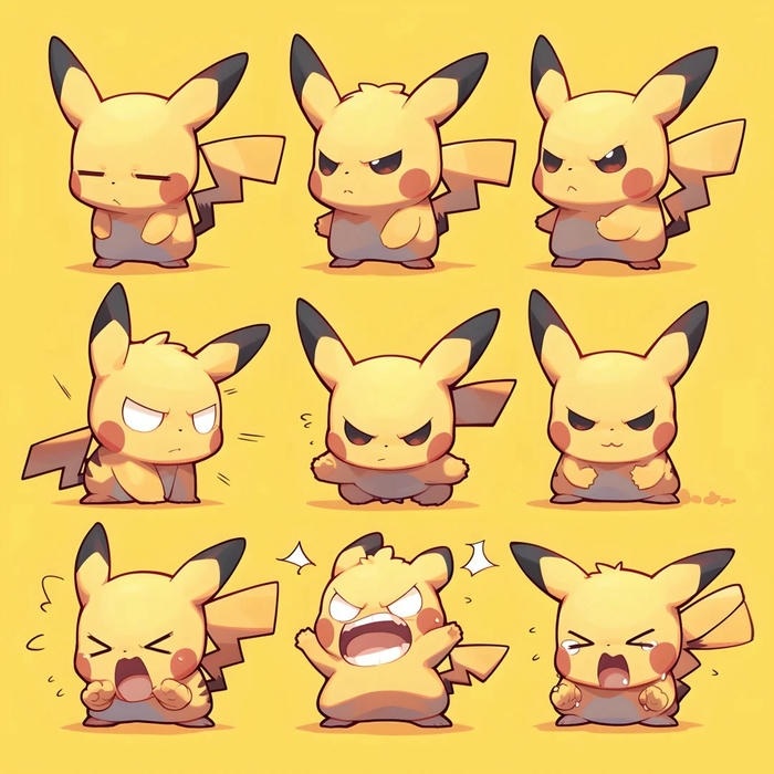 ảnh pikachu chibi cực đẹp