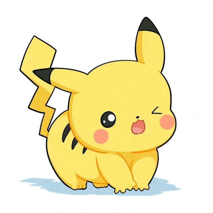 ảnh pikachu chibi cuti