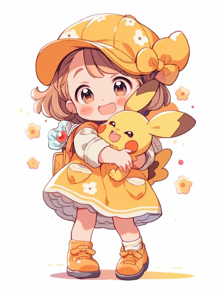 ảnh pikachu chibi dễ thương