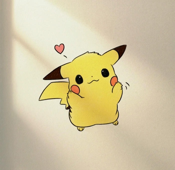 ảnh pikachu chibi siêu đáng yêu
