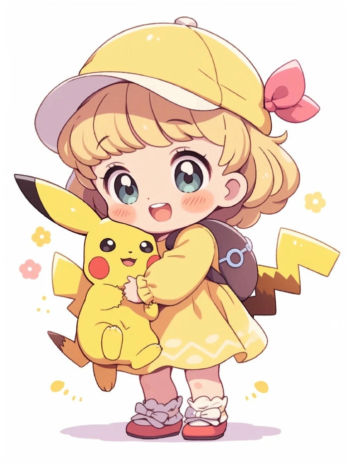 ảnh pikachu chibi xinh