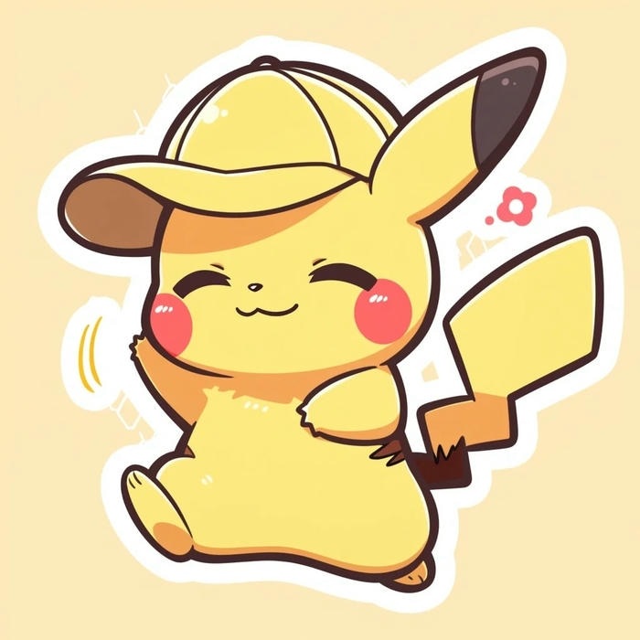 ảnh pikachu chibi